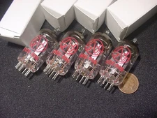 JJ ECC83S 12AX7 4-PIECES TUBE LOT (Russia-made strong tested) km*****