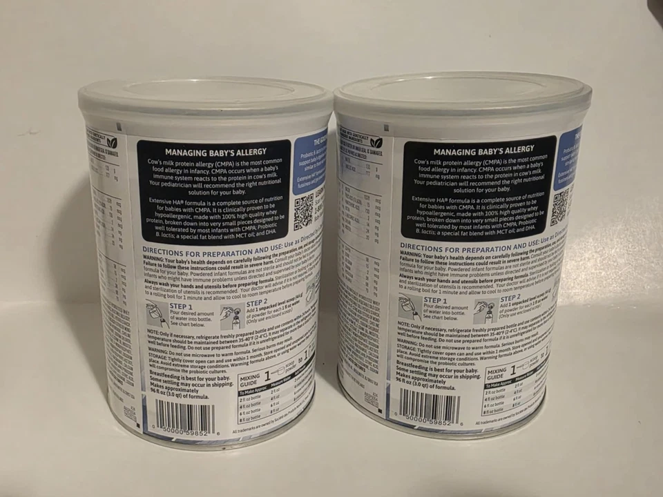 2 Fórmula infantil Nestlé HA extensiva con hierro hipoalergénico 14,1 oz caducidad 31/05/26 Foto 3 de 4