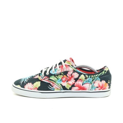 VANS Damen Atwood Sneaker Schwarz Textil Niedrig Gepolstert EU 39