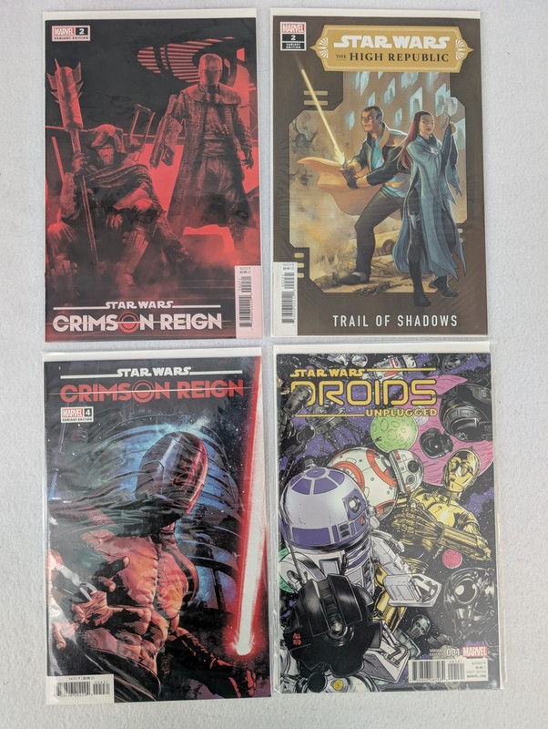 Marvel Star Wars Variant Lot Crimson Reign High Republic NM Range