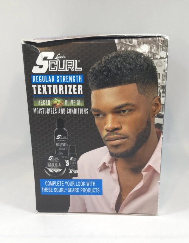 Kit de cabello Luster's SCurl Texturizador Fuerza Regular 2 CT Aceite de Oliva Argán Foto 2 de 4