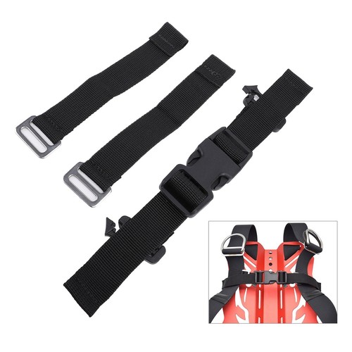 Diving Chest Strap with Quick Release Buckle PP Webbing Diving Sternum Strap - Picture 2 of 12