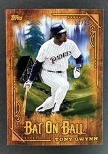 2025 Topps X Bob Ross: The Joy Of Baseball Tony Gwynn Bat on Ball /25