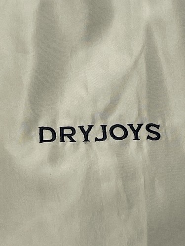 DryJoys FootJoy Beige 1/4 Zip Golf Jacket Embroidered M Size L Outdoor Rain Wind - Picture 6 of 24