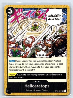 Heliceratops C Two Legends OP08-097 LP