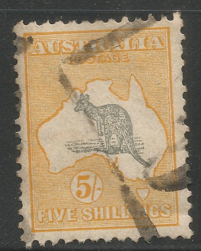 Australia used kangaroo 5/-