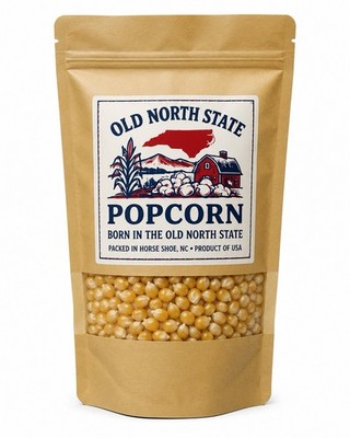 Old North State Premium Mushroom Popcorn Kernels 2 lb | USA Grown