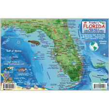 Franko Maps, Florida State Reef Creatures Fish ID-Card