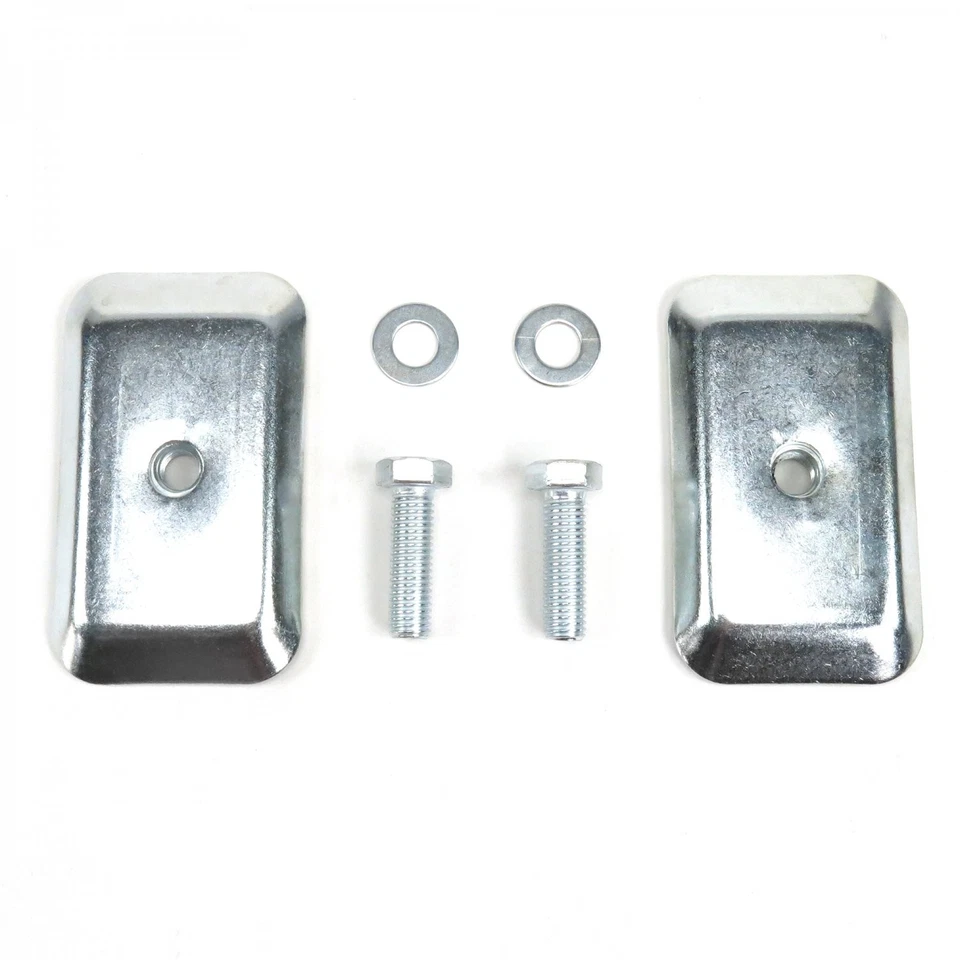 Under Floor Pan Seat Belt Anchor Plate Hardware Kit Mount and Bolts Anchor Plate - Image 2 of 2