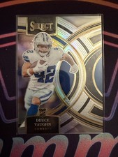2023 Panini Select - Premier Level Deuce Vaughn #128 Silver Prizm (RC)