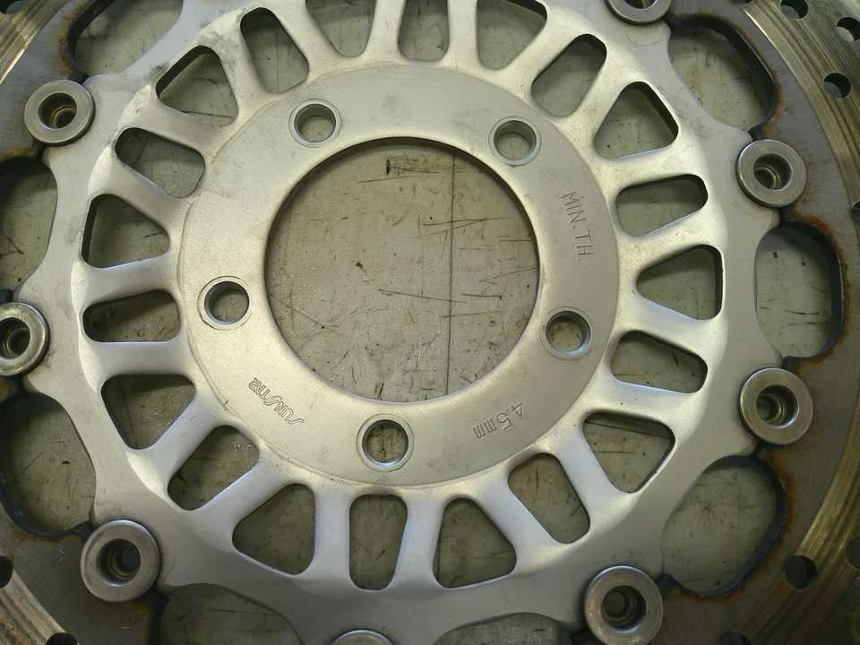 Juego de rotor disco freno delantero izquierdo derecho triumph rocket 3 2004-2007 par Foto 4 de 4