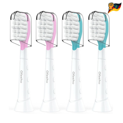 Ersatzbürsten Kinderzahnbürste Philips Sonicare 4er Set Rosa
