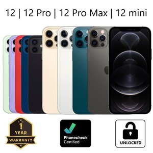 Apple iPhone 12 | 12 mini | 12 Pro | 12 Pro Max - Unlocked Verizon T-Mobile AT&T
