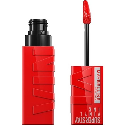 Maybelline Super Stay Vinyl Ink Liquid Lipstick Red Hot Red 0.14 oz