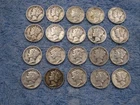 20 SILVER MERCURY DIMES WITH DATES lot 4