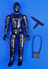 GI Joe Snake Eyes v1 1982 *100% COMPLETE, Near Mint!* Straight Arm Vintage ARAH
