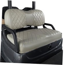 Golf Cart Diamond seat Cover for Club Oyster Grey For Yamaha Drive G29 Drive 2