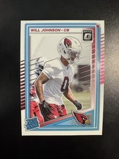 2025 Donruss Optic Will Johnson Rated Rookie- Cardinals