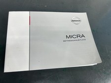 Nissan Micra K12 2006 Betriebsanleitung Bordbuch Bedienungsanleitung Mappe