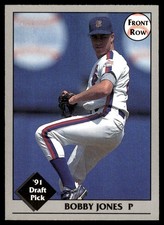 Bobby Jones 1991 Front Row Draft Picks #NNO Fresno State Bulldogs MLB READ