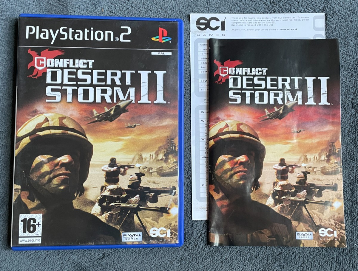 Conflict: Desert Storm II complet sur Playstation 2 PS2 - FR cd TTBE