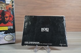 Romance of the Three Kingdoms for NES Nintendo Complete Box CIB Great Shape