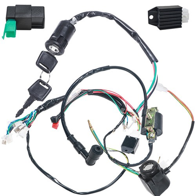 #ad Wiring HarnessLight Wire Kick Start 50cc 110 125cc 140cc Engine Lifan Pit Bike $41.48