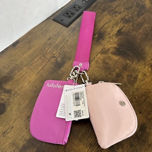 Lululemon DUAL POUCH ARMBAND In Pow Pink/Fuchsia Pink One Size Neu - Bild 2 von 6
