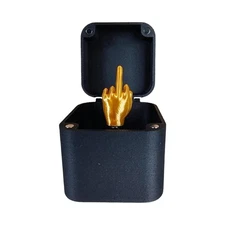 Middle Finger in a Box Pop up Surprise Gift Box Christmas Novelty Fun Gifts