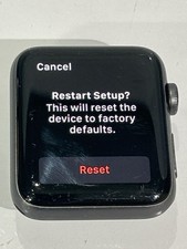 Apple Watch Series 3   42mm Space Gray Aluminum   GPS  Cellular LT NJL023419 
