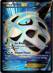 Glalie EX 155/162 XY BREAKthrough Full Art Ultra Rare