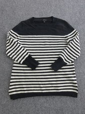 J.CREW Sweater Womens S Black 100% Cashmere C...