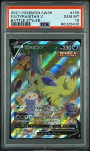 Tyranitar V Alt Art Psa 10 | eBay