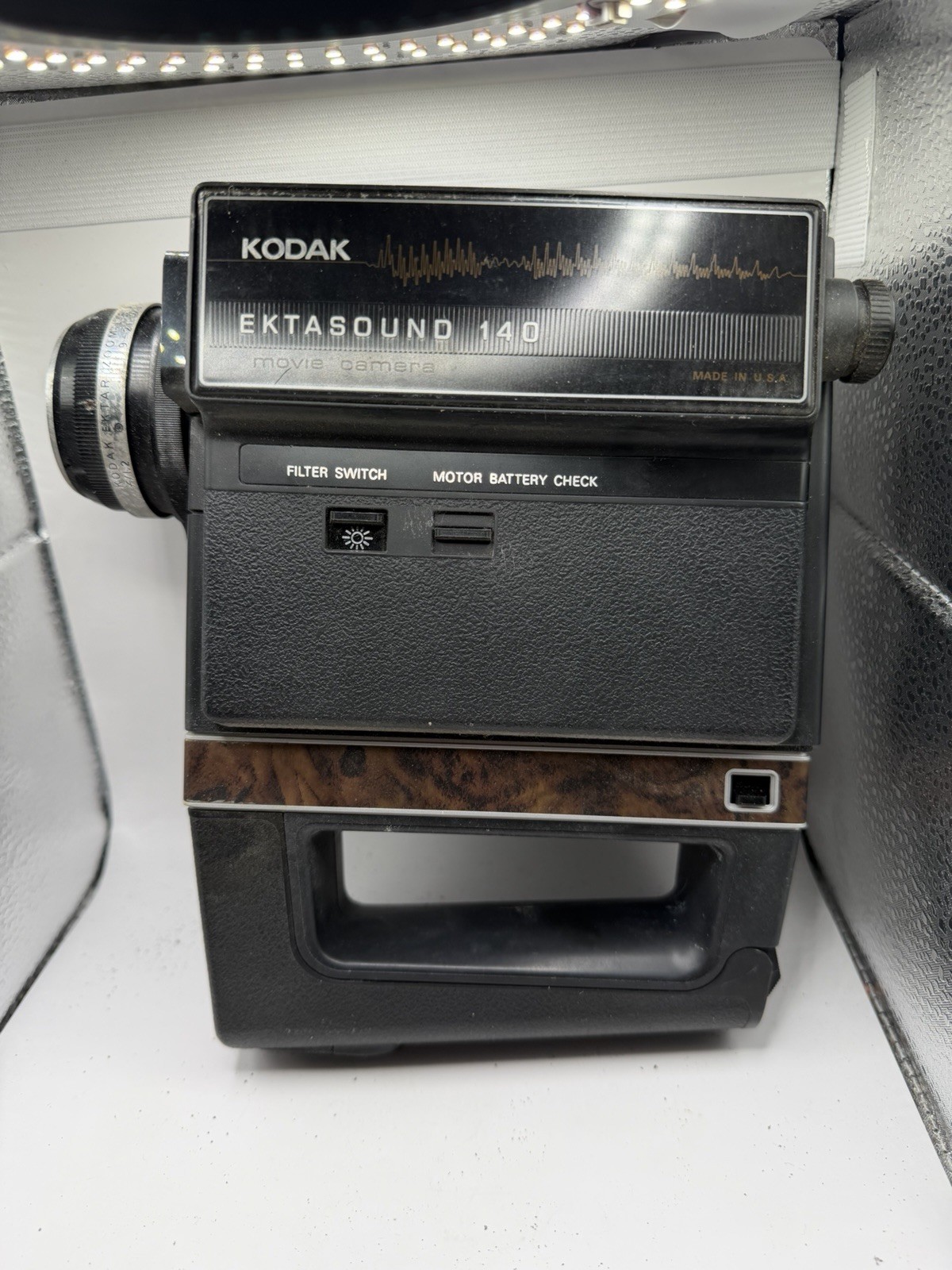 Vintage Kodak Ektasound 140 Super 8 Sound Movie Camera with Original ...