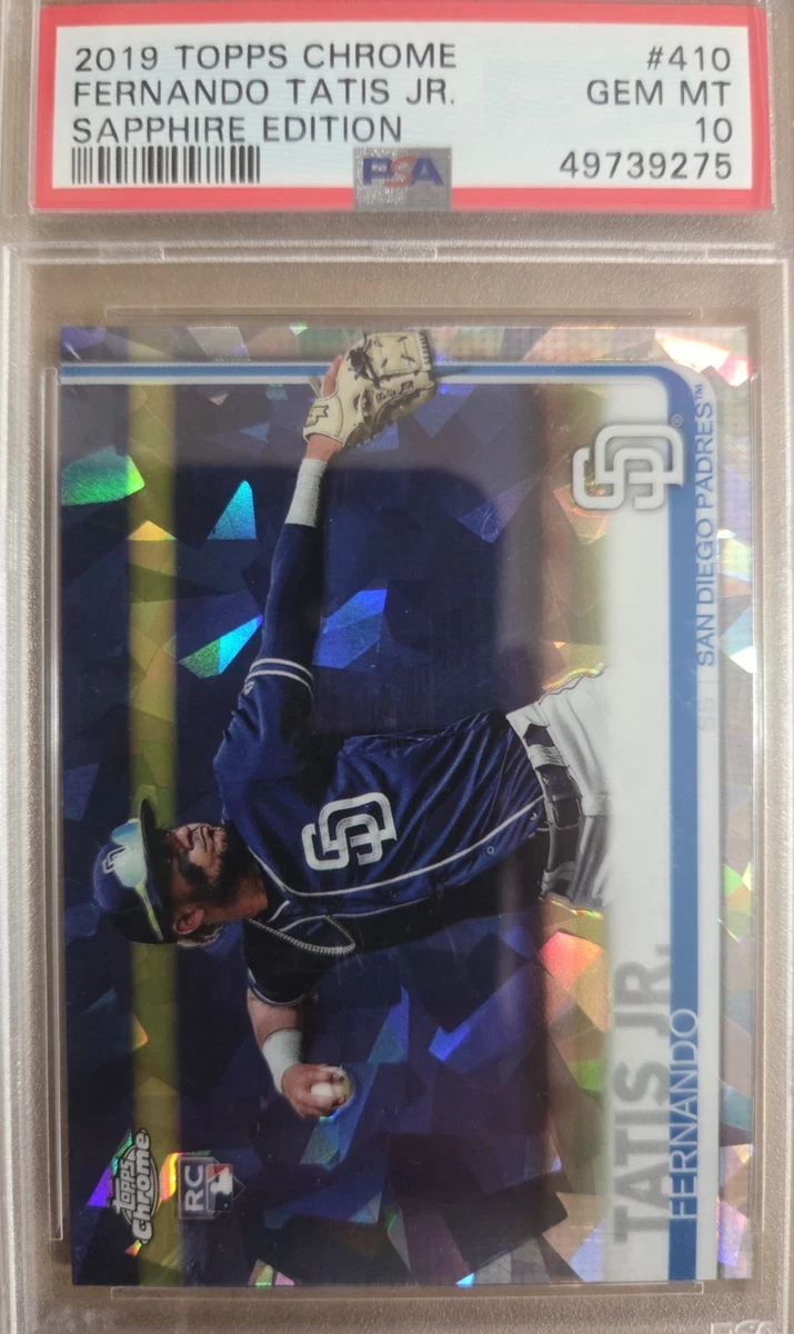2019 Topps Chrome Sapphire Edition Baseball Trading Cards for sale