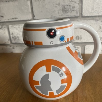  Star Wars BB-8 Droid Kaffeebecher Tasse Original Disney Store Sammlerstück 5'' HOCH 
