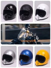 Japan Style Full Face Rider Motorcycle Helmet Retro Motorbike Helmet SORK New