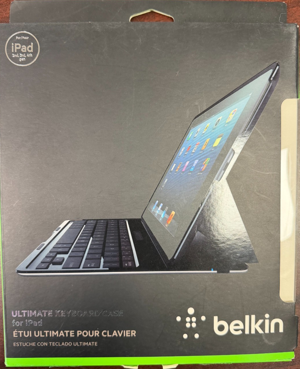 Brand New Belkin Ultimate Keyboard Case Folio for iPad 2nd 3