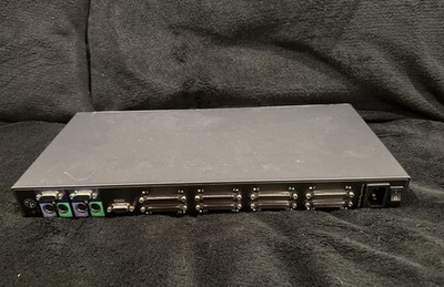 Dell 582RR 16-Port Rack-Mount KVM Console Switch Box_No PWR Adapter or Rack Ears