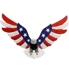 Eagle Patriotic decorations, Independence Day 4th of July Decoration Metal Wa...