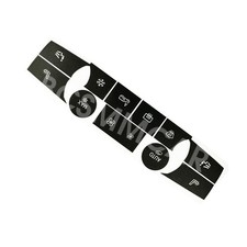 AC Climate Control Button Stickers Kit Dash D...