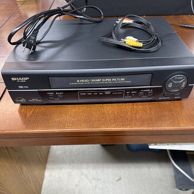 Sharp VCR Model VC-A400U 4 Head Super Picture - *TESTED & WORKING* -No Remote-