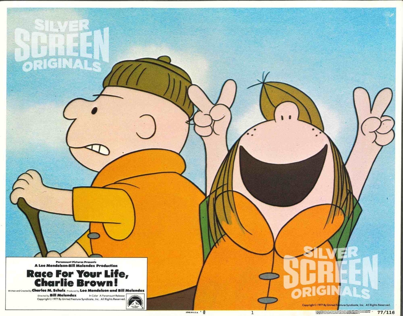 Race for Your Life, Charlie Brown 8x ORIGINAL US Lobby Cards 1977