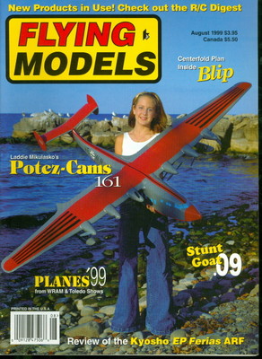 1999 Flying Models Magazine: Laddie Mikulasko's Potez-Cams 161/Stunt Goat .09