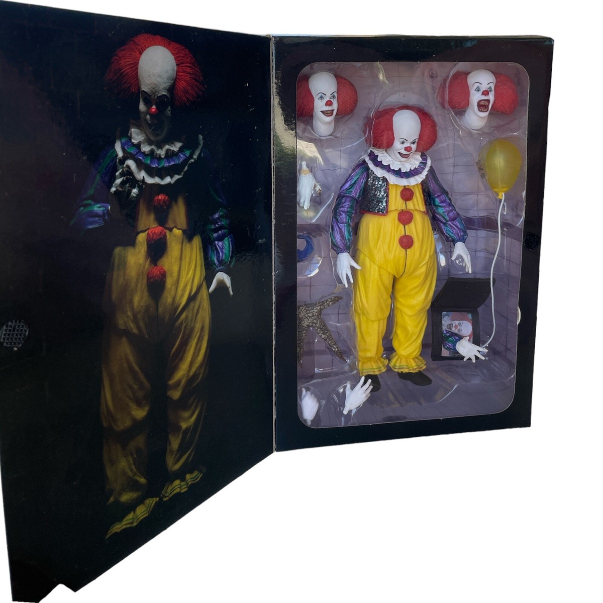 NECA IT 1990 Pennywise Clown Version 2 Ultimate 7 NECA IT 1990 Pennywise Clown Version 2 Ultimate 7