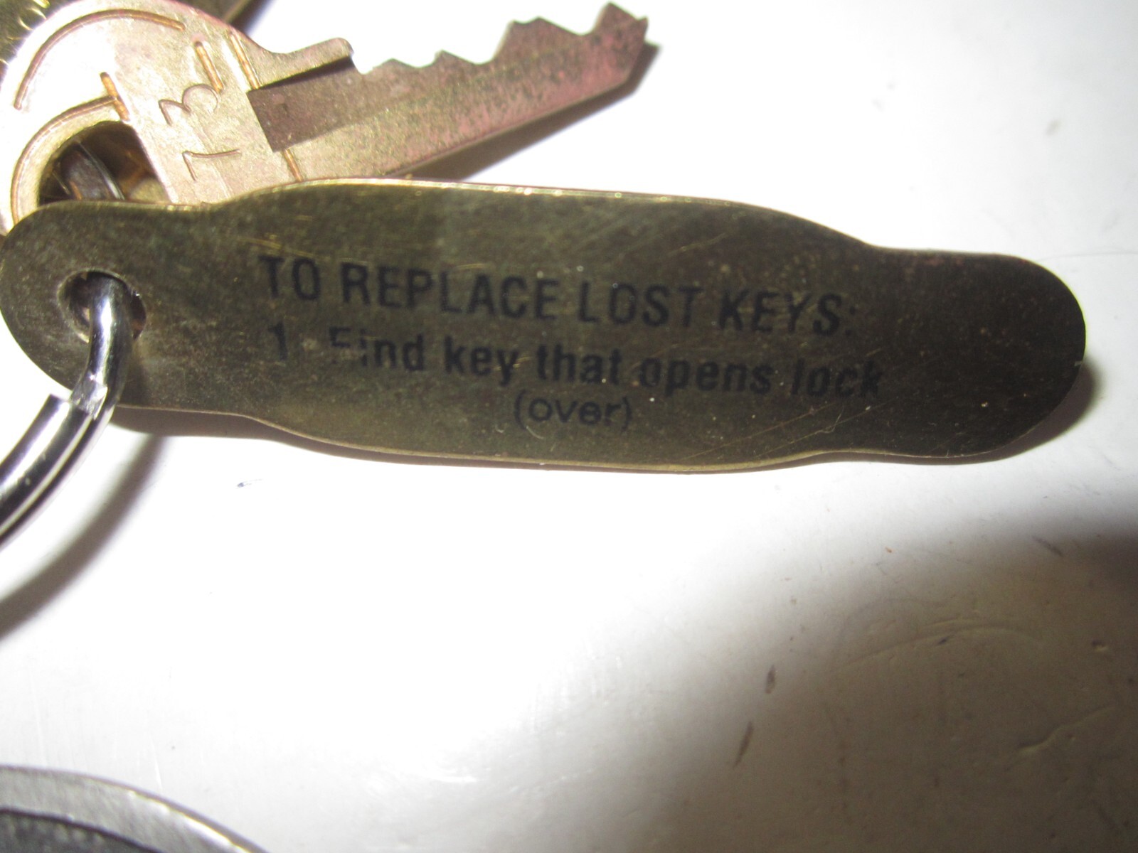 Smith and Wesson/MASTER LOCK Logo Steel Key Ring WITH MASTER KEYS FOR LOCKS eBay