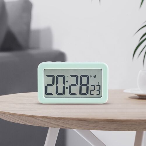 Multifunction LED Backlight Alarm Clock with Data Time Calendar Desktop Use - Afbeelding 1 van 6