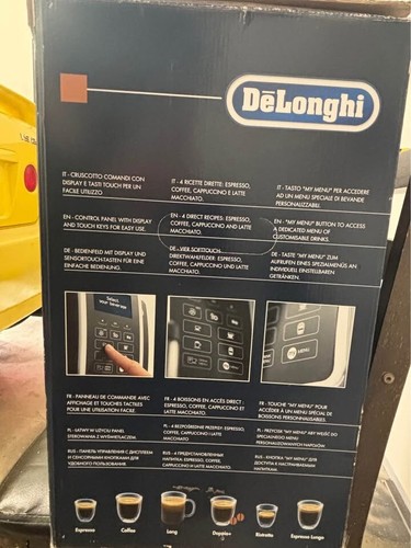 Delonghi ECAM35055B Dinamica Coffee Machine FULLY AUTOMATIC BLACK FREE POST NSW - Picture 6 of 7
