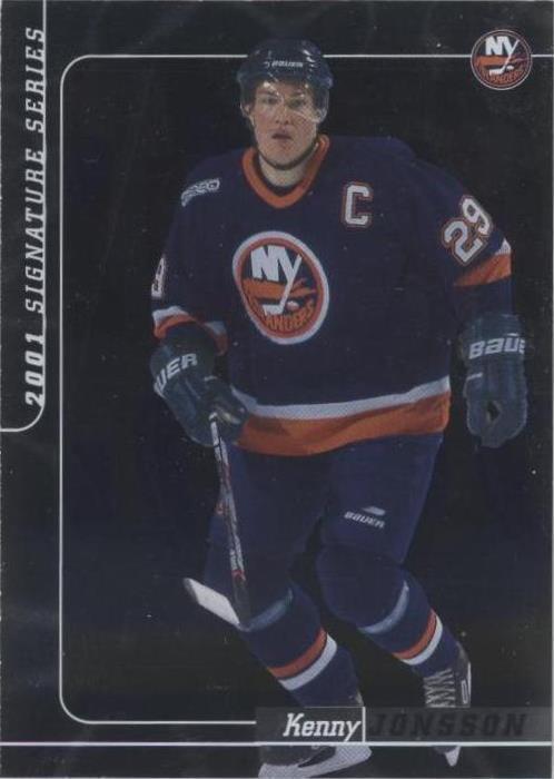 2000-01 In the Game Be A Player Signature Series - Kenny Jonsson #133 - 1 of 1
