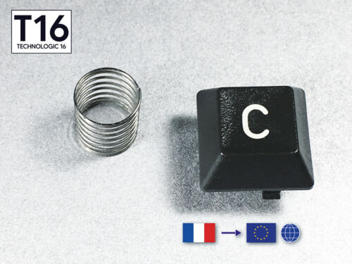 Amstrad CPC 464 Azerty: Touche Clavier & Ressort / Keycap & Spring (Modèle 2) - Foto 3 di 84